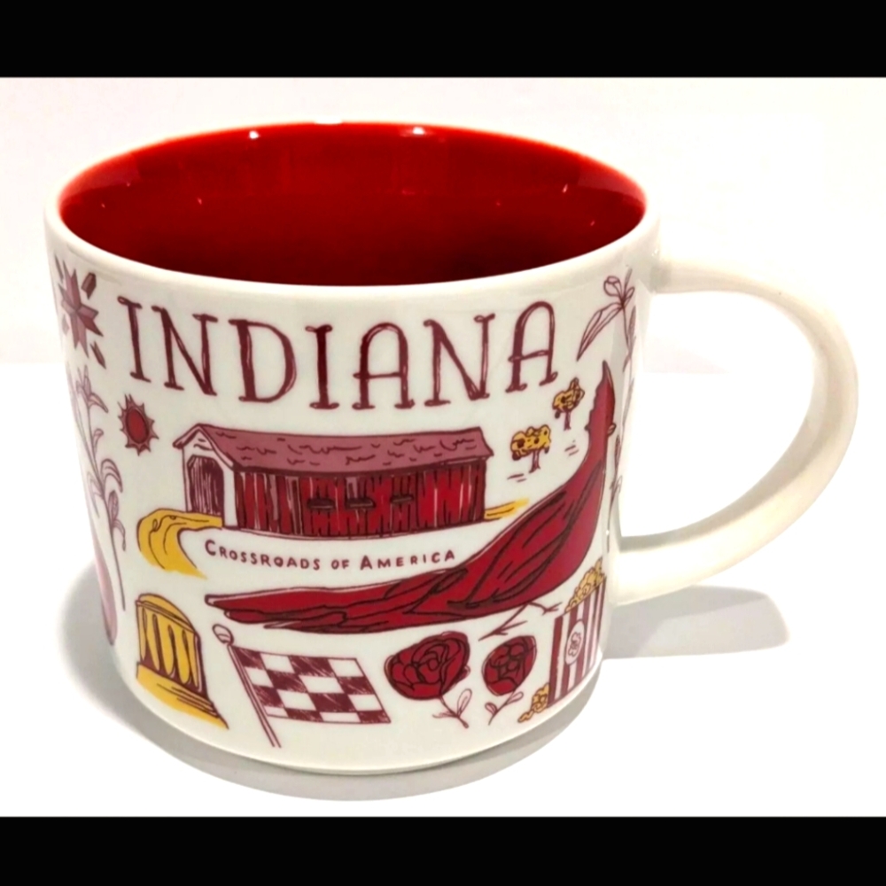 Starbucks Indiana Been There Series Mug 2018 Coffee Mug 14 oz.